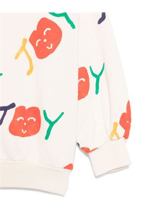 white cotton sweatshirt BOBO CHOSES KIDS | B125AC037199